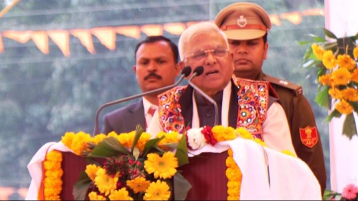 राज्यपाल श्री पटेल की उपस्थिति में हुआ स्वास्थ्य शिविर